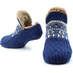 Super Warm Non-Slip Winter Slipper Socks – Fluffy Fleece Home Socks for Men & Women