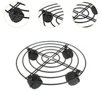 Rolling Plant Stand with Wheels Plant Pallet Caddies Flower Pot Mover for Potted Trees