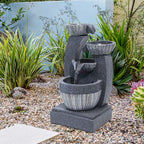 Voltsify Electric Garden Fountain – Outdoor Rockery Water Feature