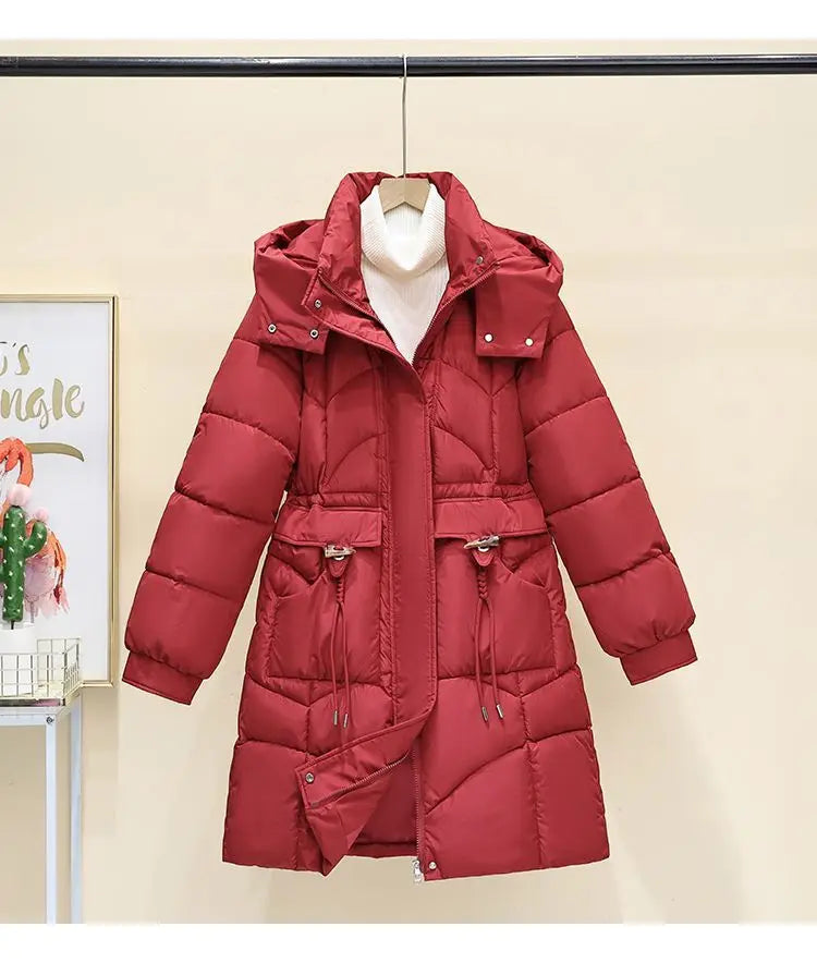 2025 New Winter Women’s Mid-Length Parka