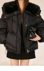 2025 New Women’s Short Cotton-Padded Winter Coat – Korean Loose Fit