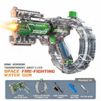 Simulated Recoil Electric Water Gun Toy with Automatic Lights & Water Spray Feature