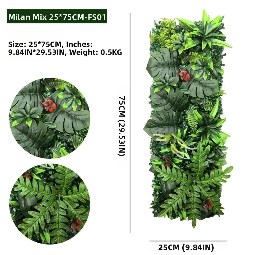 Artificial Ivy Grass Wall Panel – Realistic Faux Jungle Greenery Branches for Home, Garden & Event Decoration