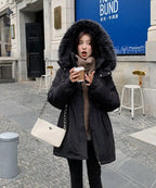 2025 New Winter Thicken Parkas with Wool Liner & Fur Collar