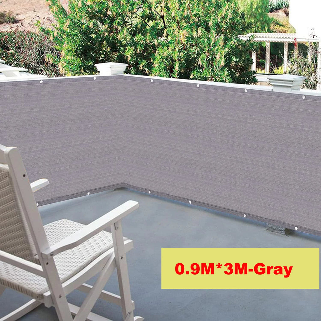 Green Fence Privacy Screen Windscreen – Heavy Duty Outdoor Privacy Barrier