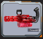 Rotating Spitfire Gatling Electric Water Gun – High-Pressure Continuous Pulse Water Blaster