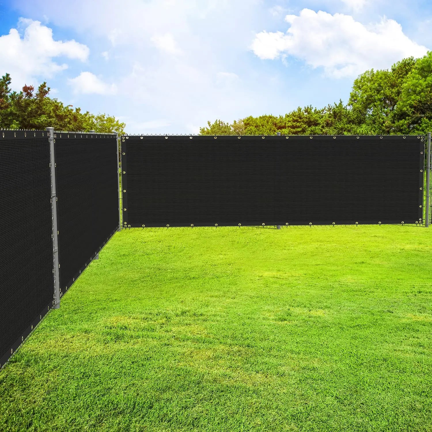 Green Fence Privacy Screen Windscreen – Heavy Duty Outdoor Privacy Barrier