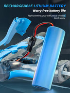 Summer Electric Automatic Water Gun with Flashing Lights & Long-Range Spray