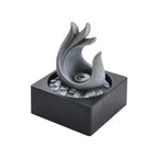 Tabletop Resin Water Fountain with LED Light – Indoor Zen Desk Decor Feature