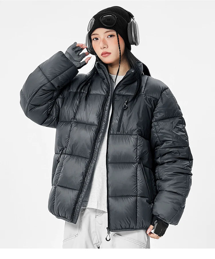 Warm Cotton-Padded Winter Parka – Unisex Thick Outdoor Jacket