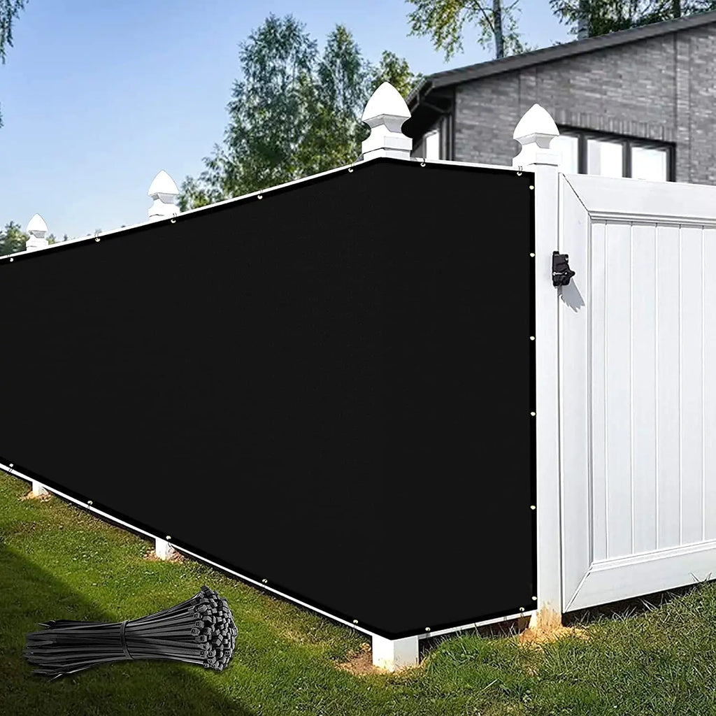 Green Fence Privacy Screen Windscreen – Heavy Duty Outdoor Privacy Barrier