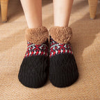 Super Warm Non-Slip Winter Slipper Socks – Fluffy Fleece Home Socks for Men & Women