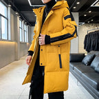 Men’s Long Down Jacket – High Quality Winter Parka Puffer Coat