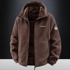 Men’s Outdoor Sport Sweatshirt Jacket – Warm Fleece Liner & Windproof Softshell