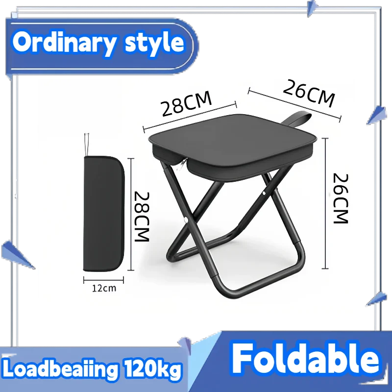 Lightweight Folding Tourist Chair – Portable Heavy-Duty Outdoor Camping & Fishing Stool