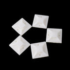10 PCS Self-Adhesive Cable Tie Mounts – Removable Wire Clips for Home, Office & Car