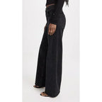 Women’s High Waist Straight Leg Jeans – Stretchy Slim Fit Office Trousers