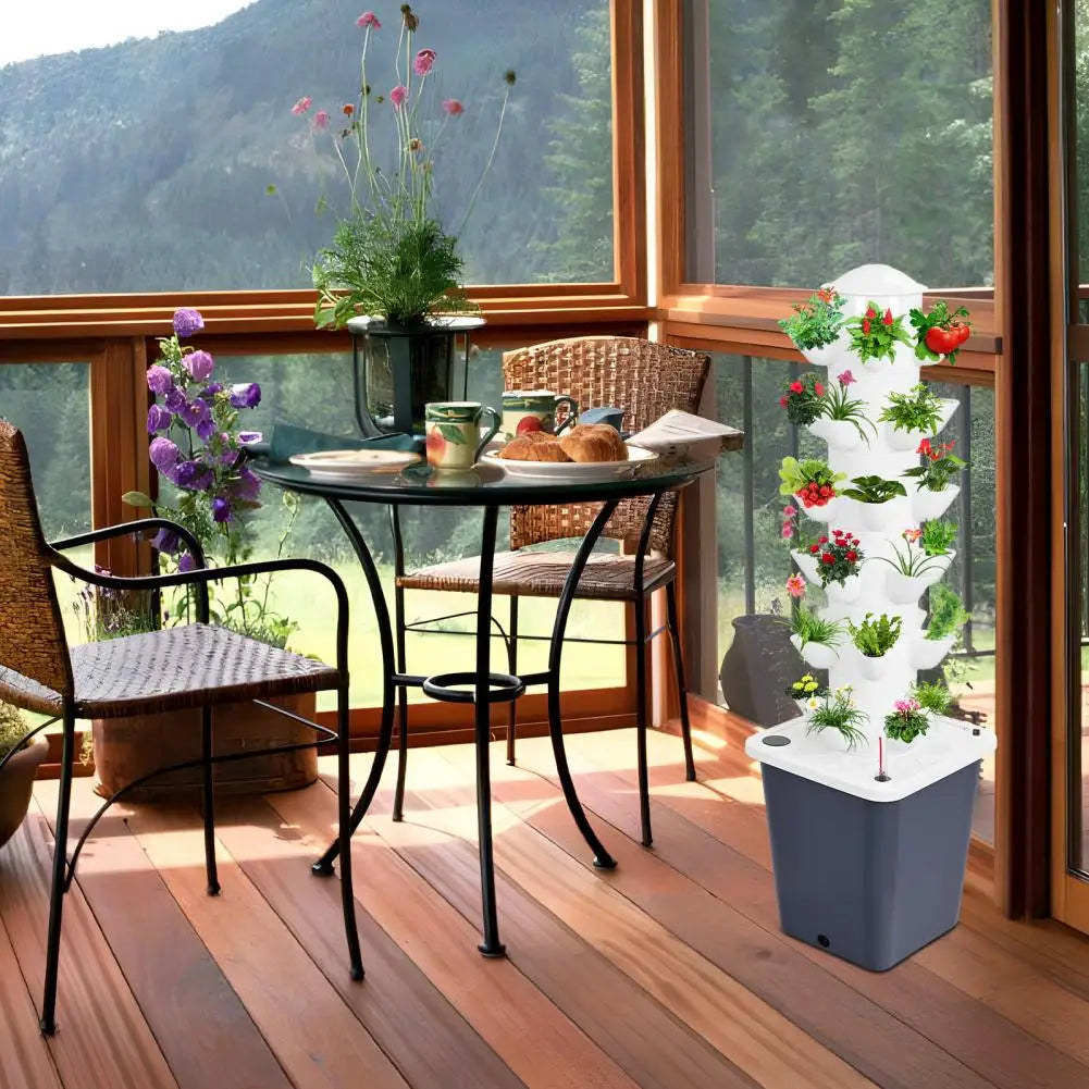 6-laags verticale hydrocultuur kweek Toren - Verticale kweker voor Kruiden, Fruit en Groenten