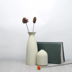 2PCS Boho Decorative Dry Vases – Modern Art Ornaments for Home, Office, Entryway & Shelf Decor