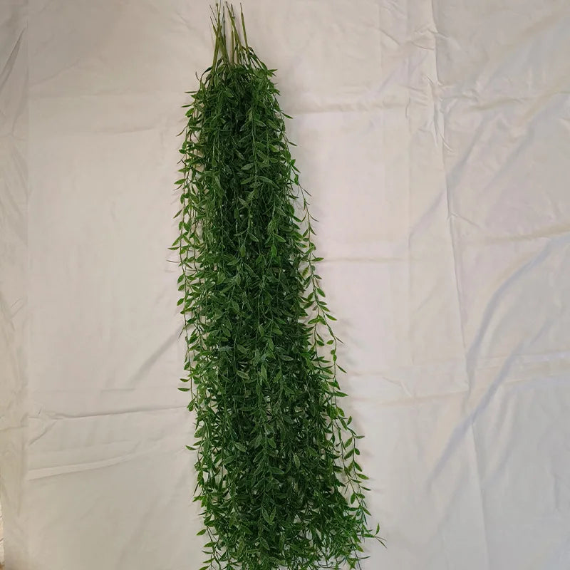 20pcs Extra-Long Deluxe Willow Vine – Artificial Hanging Greenery for Home & Event Decor