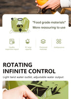 8L Large Capacity Outdoor Folding Water Bag – Portable Camping Water Storage Solution