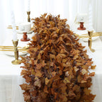 12-Piece Artificial Maple Leaf Garland – Autumn Hanging Vine Décor for Home, Thanksgiving & Seasonal Displays