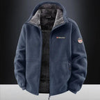 Men’s Outdoor Sport Sweatshirt Jacket – Warm Fleece Liner & Windproof Softshell