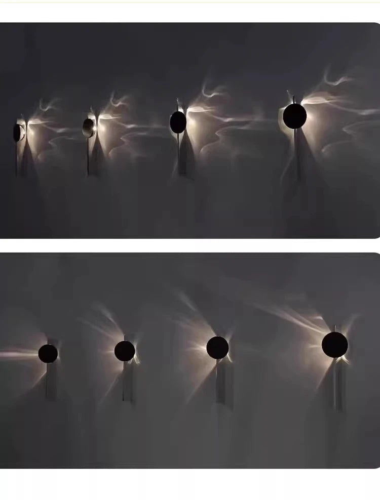 Modern Luxury LED Wall Lamp – Rotatable Corridor Sconce Light for Bedroom & Living Room Decor