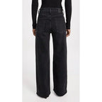 Women’s High Waist Straight Leg Jeans – Stretchy Slim Fit Office Trousers