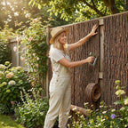 40 × 100cm Artificial Tree Bark Panel – Realistic Faux Wood Texture for Garden, Home & DIY Decoration