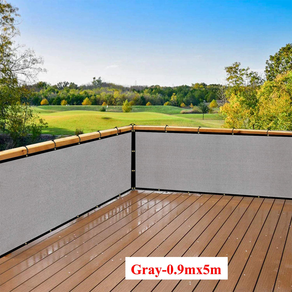 Green Fence Privacy Screen Windscreen – Heavy Duty Outdoor Privacy Barrier