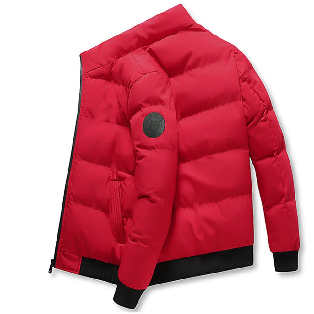 Men’s Autumn Winter Windbreaker Jacket – Warm Casual Parka
