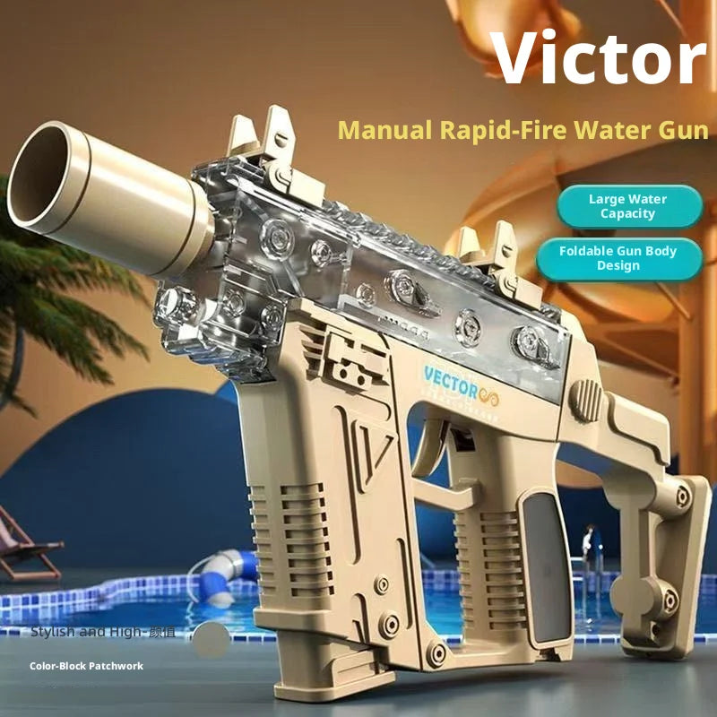 M416 Manual Water Gun – Summer Outdoor Water Fight Toy