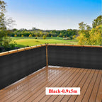 Green Fence Privacy Screen Windscreen – Heavy Duty Outdoor Privacy Barrier