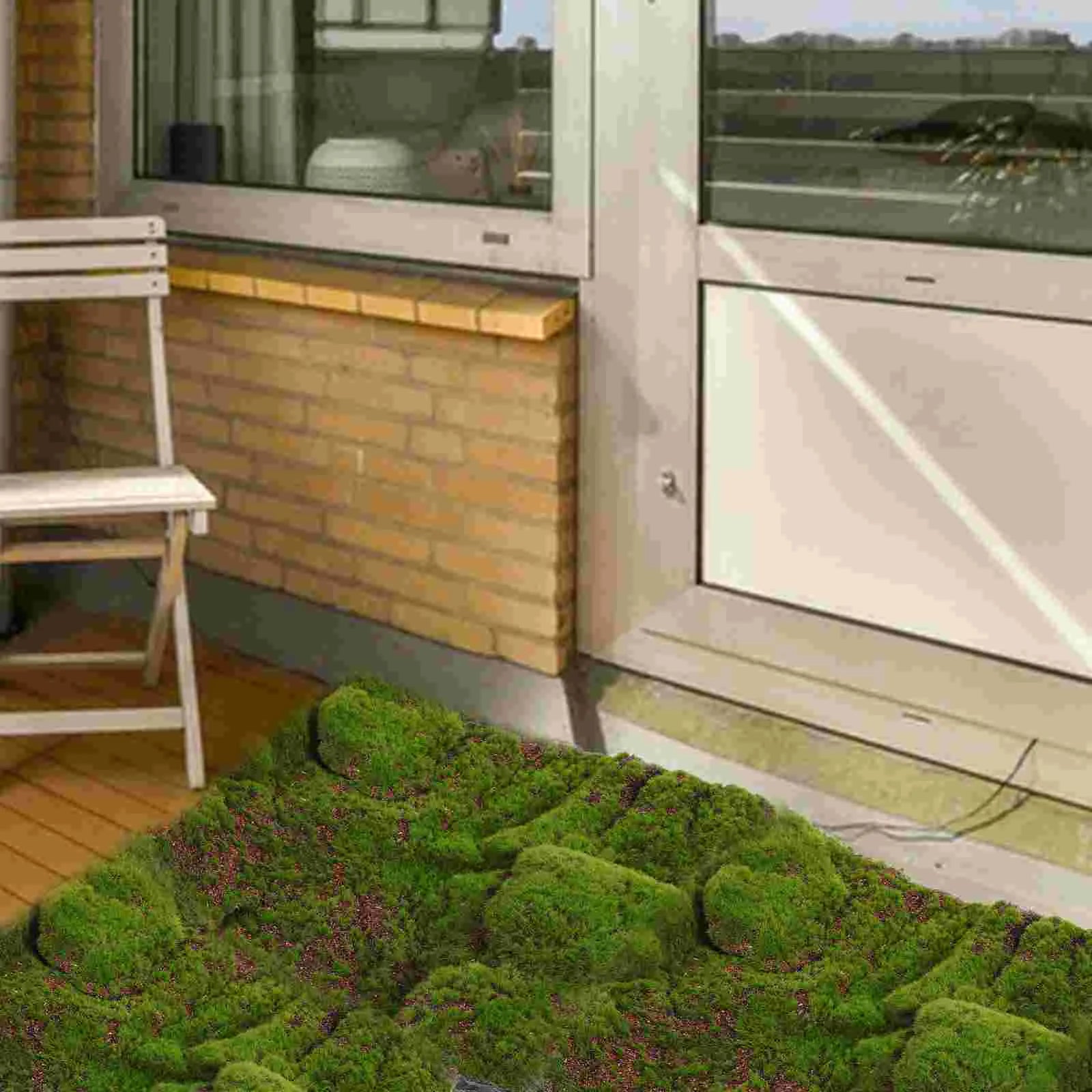Artificial Moss Turf Mat – Realistic Faux Moss for Garden, Crafts & Decorative Displays