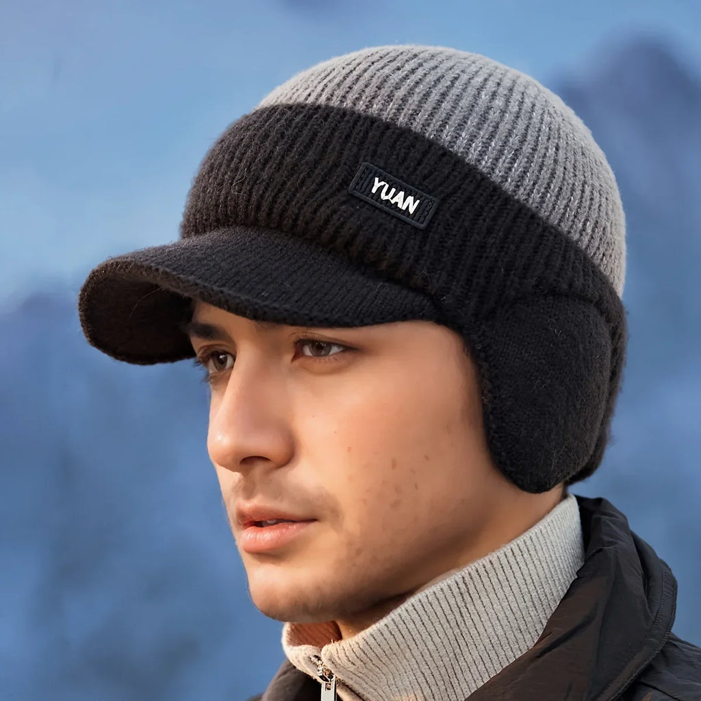 Men's Winter Warm Knit Hat – Outdoor Cold Weather Beanie