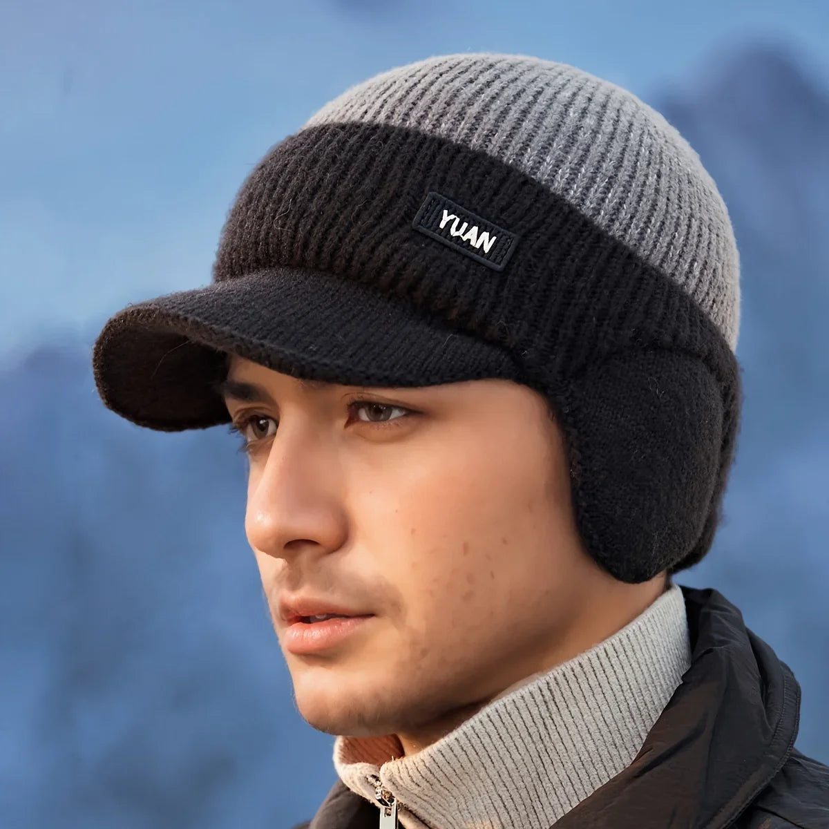 Men's Winter Warm Knit Hat – Outdoor Cold Weather Beanie