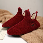 Men's Winter High-Top Plush Slippers – Warm, Lightweight & Non-Slip Indoor Outdoor Shoes