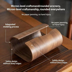 Natural Wooden Tissue Box Holder – Rustic Tissue Organizer for Home & Office