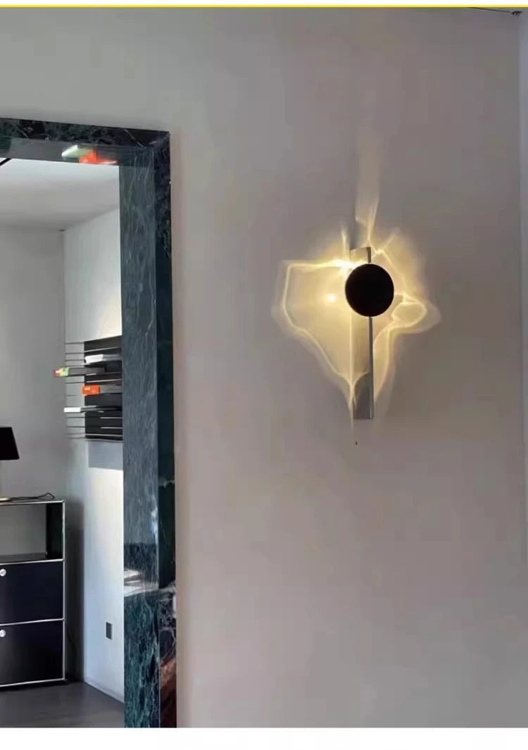 Modern Luxury LED Wall Lamp – Rotatable Corridor Sconce Light for Bedroom & Living Room Decor