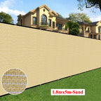 Green Fence Privacy Screen Windscreen – Heavy Duty Outdoor Privacy Barrier