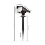 10 LEDs Waterproof Outdoor Solar Spotlight