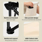 Portable Folding Camping Chair – Ultra-Light Low Back Moon Chair for Outdoor Adventures
