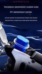 42cm Electric Water Gun – Automatic High-Pressure Water Blaster with Auto Water Absorption for Outdoor Summer Fun