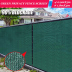 Green Fence Privacy Screen Windscreen – Heavy Duty Outdoor Privacy Barrier