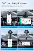 Universal Large Truck Extended Suction Cup Type Car Holder Fixed Shockproof Mobile Phone Stand Big Joint GPS Navigation Holder