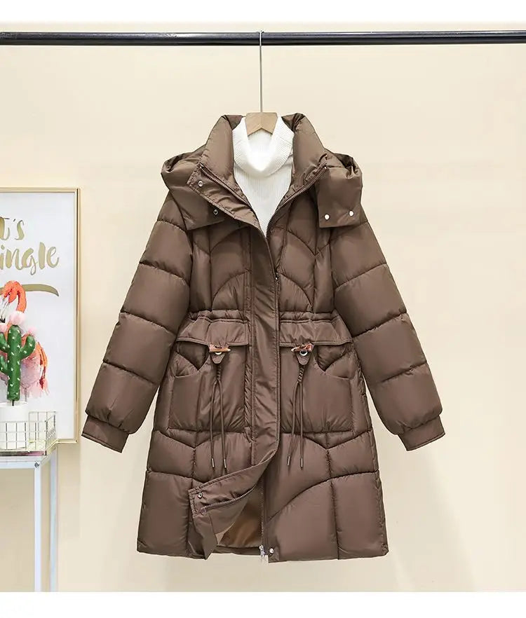 2025 New Winter Women’s Mid-Length Parka