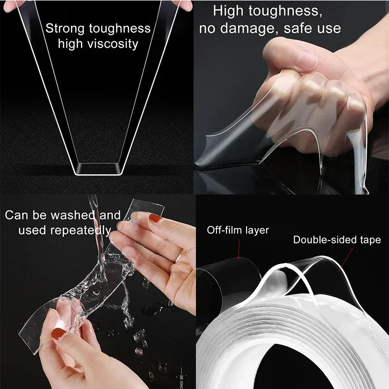 Double Sided Transparent Waterproof Nano Tape