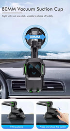 Universal Large Truck Extended Suction Cup Type Car Holder Fixed Shockproof Mobile Phone Stand Big Joint GPS Navigation Holder