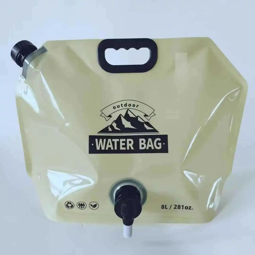 8L Large Capacity Outdoor Folding Water Bag – Portable Camping Water Storage Solution